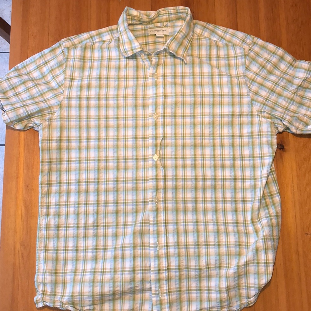 ‼️ Banana Republic short sleeve button down
